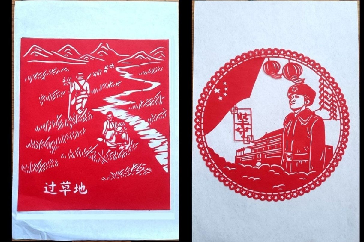 红色剪纸照初心,知行合一学党史 ——记核农所研究生第一,三党支部